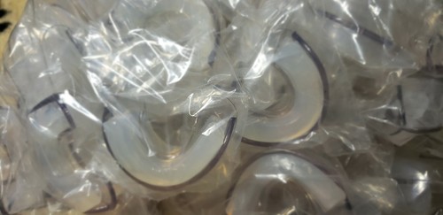 Moldable dental trays with - 5,