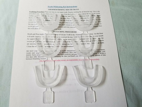 Thermoforming mouth trays - 6,