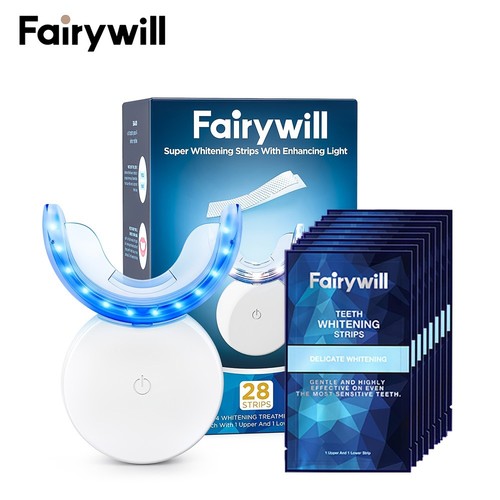 Fairywill teeth whitening - teeth, tray
